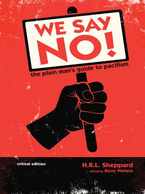 cover image of We Say NO!